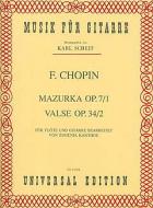 Mazurka Op. 7/1, Waltz Op. 34/2 