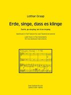 Erde, singe, dass es klinge 