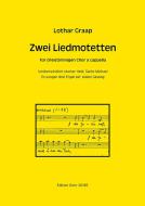 2 Liedmotetten 