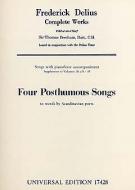 4 nachgelassene Lieder 