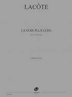 La voix, plus loin 