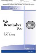 We Remember You 