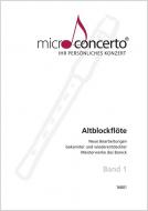 Micro-Concerto 1 für Altblockflöte 