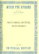 6 Musiken für Gitarre op. 25 