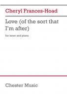 Love (of the sort that I'm after) 