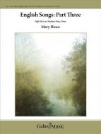 English Songs, Part III 
