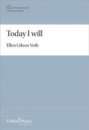 Today I will 