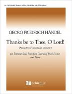 Thanks Be To Thee 