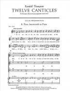 Twelve Canticles No. 9 & 10 