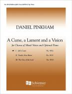 A Curse, a Lament, and a Vision: 1. Job's Curse 