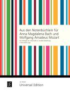 From the Notebooks for Anna Magdalena Bach and Wolfgang Amadeus Mozart 
