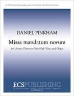 Missa mandatum novum 