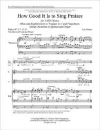 How Good It Is to Sing Praises 