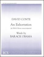 An Exhortation 