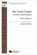 Ave verum Corpus from Four Sacred Choruses 