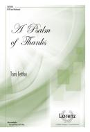 A Psalm Of Thanks 