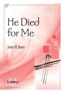 He Died For Me 