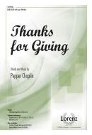 Thanks For Giving 