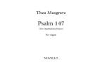 Psalm 147 - The Orgelbiichlein Project 