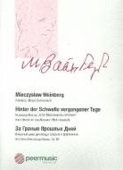 Hinter der Schwelle vergangener Tage op. 50 