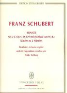 Sonate C-Dur Nr.2 D279 (mit Schluss) 