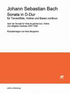 Sonata D-Dur BWV 1028 