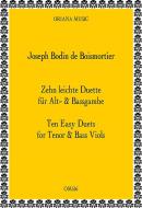 10 leichte Duette aus op. 66 