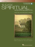 15 Easy Spiritual Arrangements Low Voice 