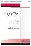 All for Thee 