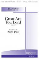 Great Are You Lord 