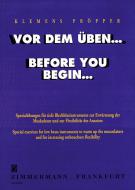 Before You Begin... 