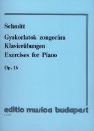 Exercises for piano 