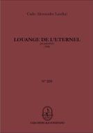 Louange de l'éternel 