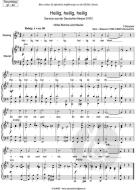 Zum Sanctus (Heilig, heilig) hoch 