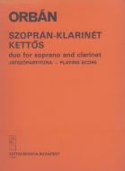 Duo for soprano and clarinet 