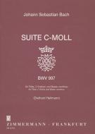 Suite C minor BWV 997 
