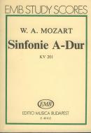 Symphony in A major, K 201 