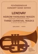 Three Carnival Masks für Blasorchester, Schlagzeug und Klavier 