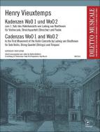 2 Kadenzen zum Beethoven Violinkonzert 