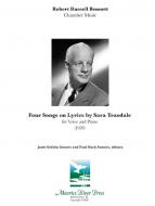 Four Songs on Lyrics by Sara Teasdale 