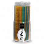 Ruler Line of notes ass. 15cm (1 pc) 