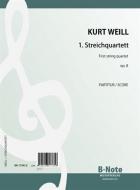 First string quartet op.8 (score) 