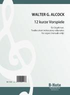 12 short introductory voluntaries for organ 