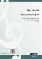 12 Pièces pittoresques for viola and piano op.8 