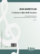 12 pieces in all minor flats for organ or harmonium op.141 