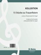 16 pieces for funerals and passiontide for organ 