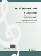 Second organ sonata on 'He who allows dear God to rule him' 