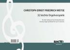 32 short preludes for organ 