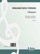 4 Rispetti for soprano and piano op.12 