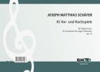 45 short voluntaries for organ or harmonium op.10 